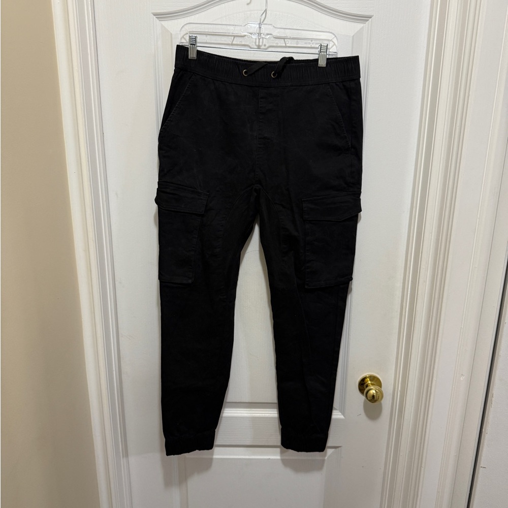 Italymorn Black joggers size M (31-34)